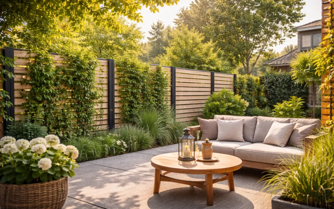 Tuinafscheiding Amstelveen: Privacy creëren met behoud van licht