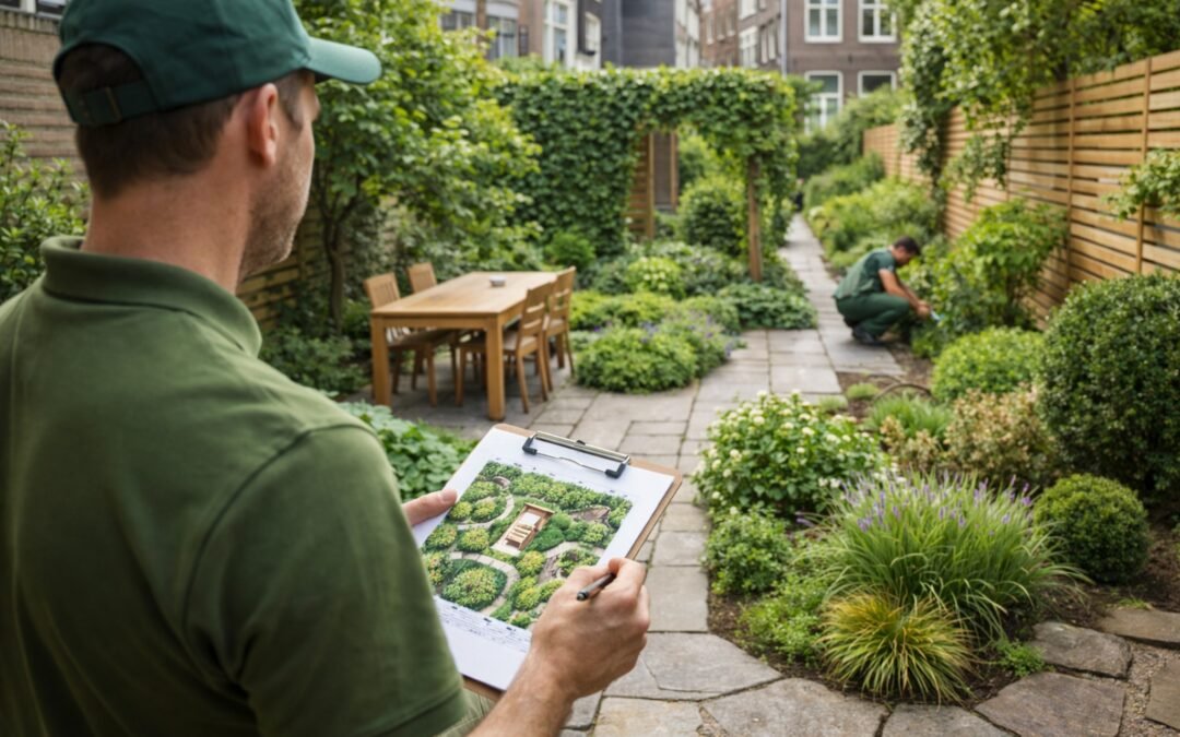 Hovenier Amsterdam: Praktische begeleiding van ontwerp tot onderhoud