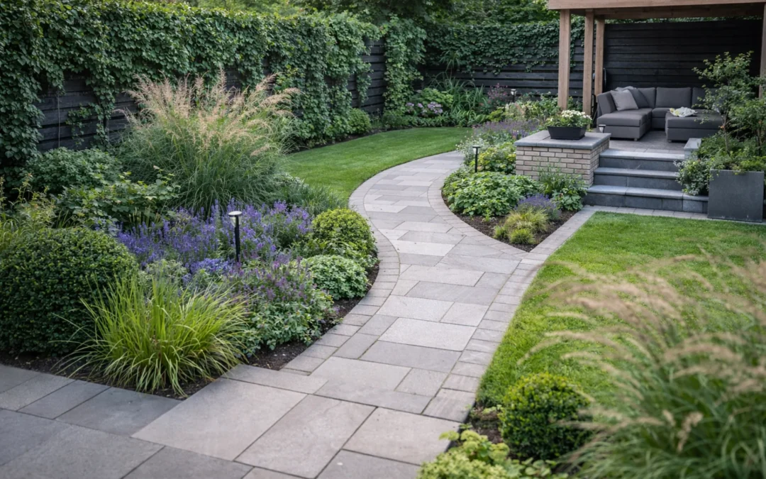 Tuinaanleg Amsterdam: Groen en bestrating in perfecte verhouding