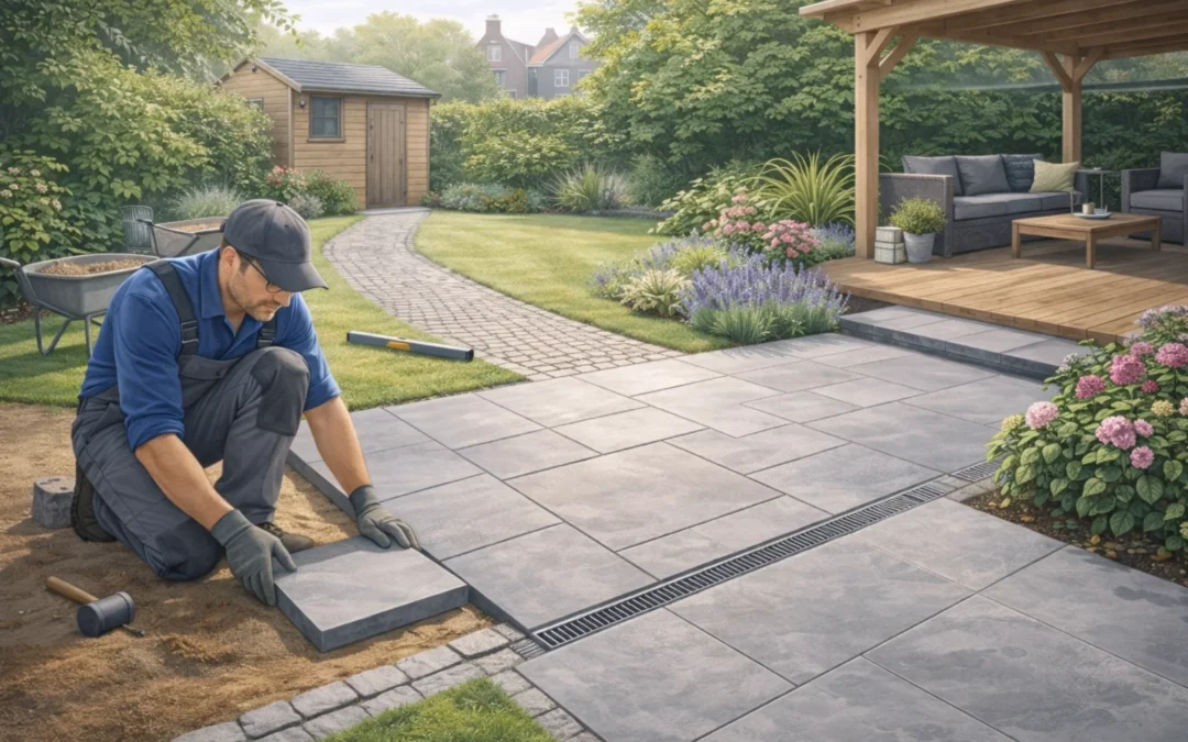 Tuinbestrating Amsterdam: Terrassen en paden vakkundig aangelegd