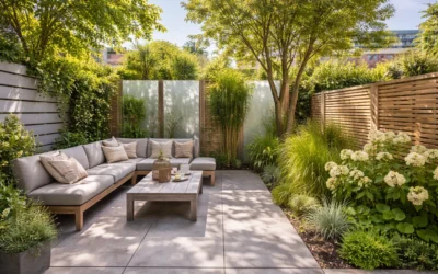 Tuinafscheiding Amsterdam: Privacy creëren met behoud van licht en openheid